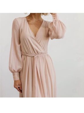 “BALTIC BØRN” Lydia Wrap Style Maxi Dress
